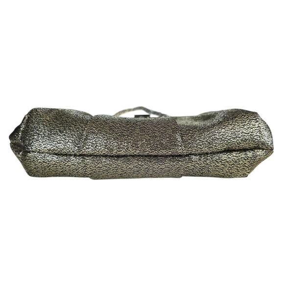 Menbur Event Clutch Gold Tone Metallic Bejewelled Ornate Clasp Retro Handbag - Picture 9 of 14